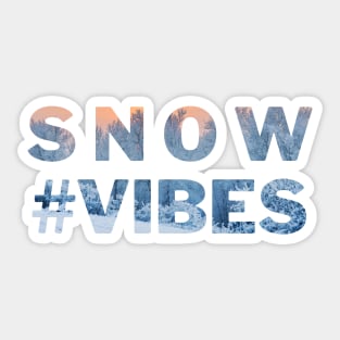 Snow Vibes Sticker